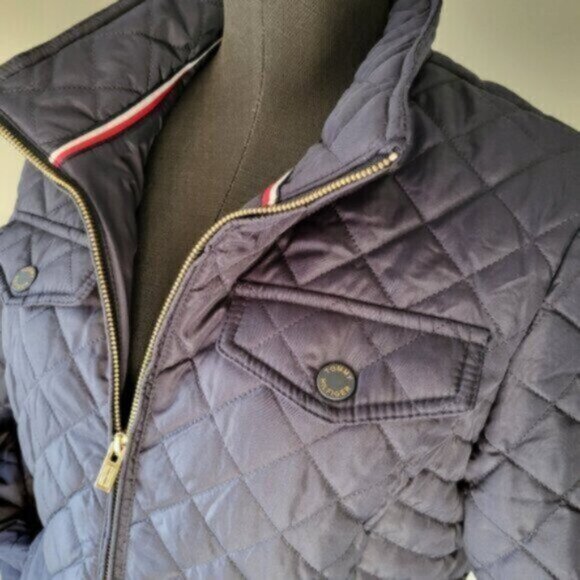 Tommy Hilfiger Quilted Jacket NWT Women's Sz Small - Picture 7 of 13